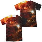 Lord Of The Rings No Passing (Front/Back Print) Men's Regular Fit Polyester Short-Sleeve T-Shirt